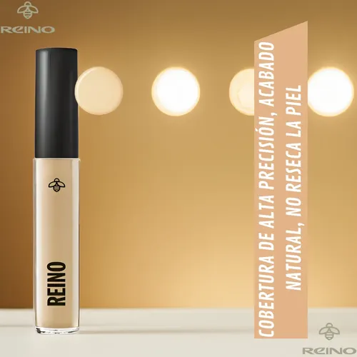 Corrector De Ojeras Líquido N1 Reino Con Vitamina E Y Argán