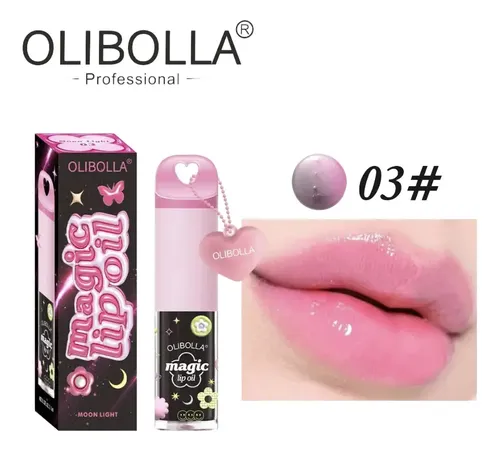 Gloss Labial Olibolla Magic Hidratante Ultra Brillo 6 Tonos