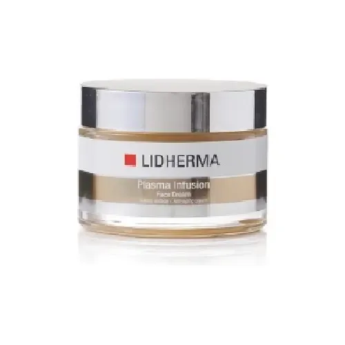 Crema Facial Lidherma Plasma Infusion Antiarrugas Hipoalergénica 55mL