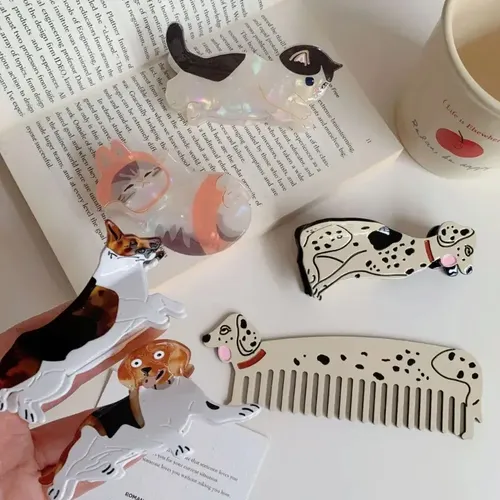 Pinza Para El Pelo De Gatito, Tamaño Grande, Broches, Agarre