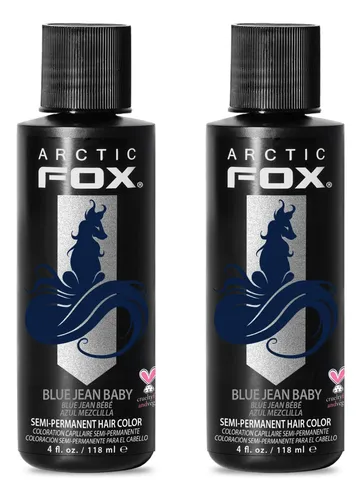 Tinte Para El Cabello Arctic Fox Semipermanente Blue Jean Ba