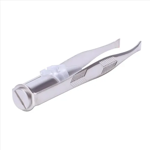 Pinzas Para Pestañas Y Cejas De Acero Inoxidable, 3 Unidades