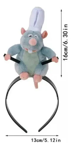 4pcs Diademas Ratatouille, Tarjetas Para El Pelo &vr