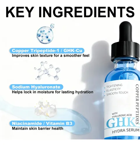 Sérum Peptídico Yeweian Ghk-cu Para El Cuidado Facial Antien Todo Tipo De Piel Día/noche