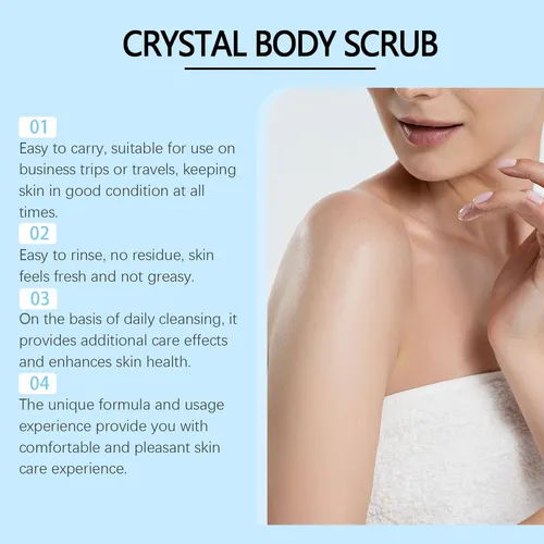 Limpiar Todo El Cuerpo Escultura De Cristal De Piel Suave