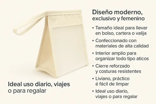 Neccesaire Glamb11 Estuche Viaje Portacosméticos Maquillajes