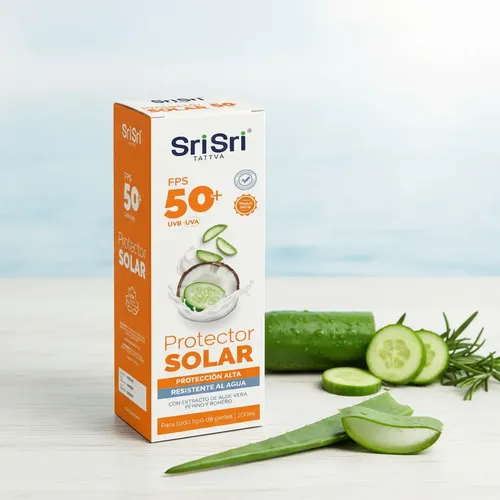 Sri Sri Protector Solar Corporal Fps50+ 200ml – Sin Tacc