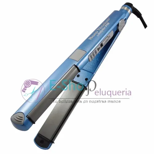 Plancha Stylist Nano Titanium Babyliss Pro 2071 Azul