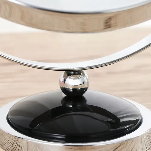 Espejo De Mesa Con Lupa Y Regular Para Maquillaje