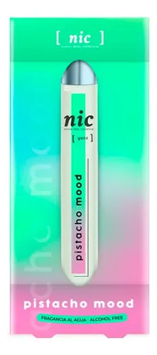 Nic Pistacho Mood Fragancia Al Agua Perfume Cítrico X 30ml