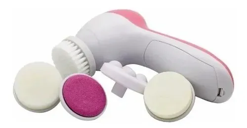 Masajeador Facial Beauty 5 en 1 Inalámbrico Exfoliante y Limpiador