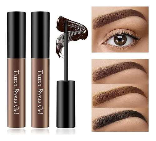 Gel Tatuaje Para Cejas Marrón Resistente Al Agua