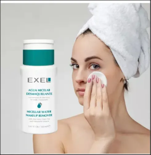Agua Micelar Desmaquillante Aloe Vera Y Te Verde Exel 150 Ml