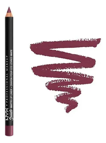 Delineador De Labios Nyx Suede Matte Lip Liner Prune