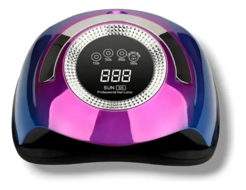 Cabina De Uñas Para Manicura Metalizado Sun S6 Uv/led 168w