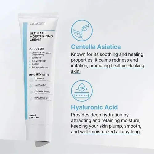 Crema Hidratante Nida Ultimate, Hidratación Profunda