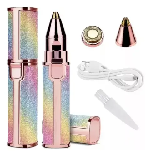 Mini Depilador Electrico 2 En 1 Vello Facial Y Cejas
