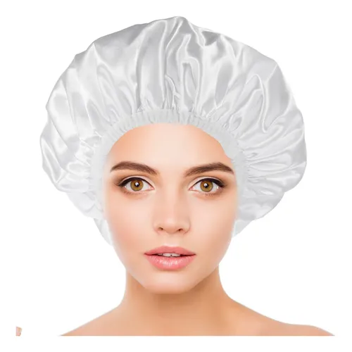 Gorro De Ducha Elástico Para Mujer, Gorro De Baño Reutilizab