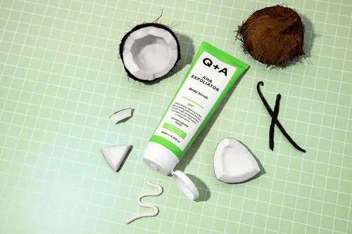 Exfoliante Corporal Q+a Aha Con Ácido Láctico Y Ácido Glicól