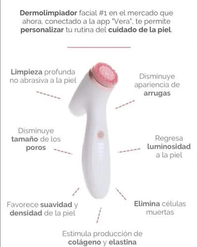Nu Skin LumiSpa Limpiador Facial Inteligente Rosa