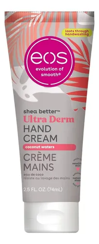 Crema de Manos Eos Shea Better con Coco para 24 Horas de Hidratación