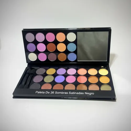 Paleta De 36 Sombras Satinadas