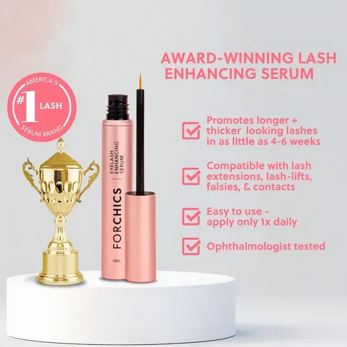 Sérum Para Cejas Forchics Eyebrow Serum 3 Ml Rosa Pálido