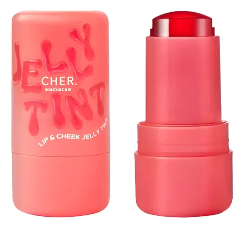 Rubor Gelatina Coral Efecto Glow Jelly Tint Cher Dieciocho