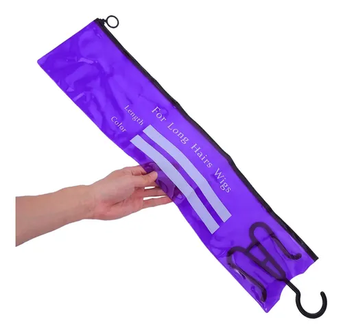 Set De 3 Soportes Para Extensiones De Cabello Con Bolsas Y G