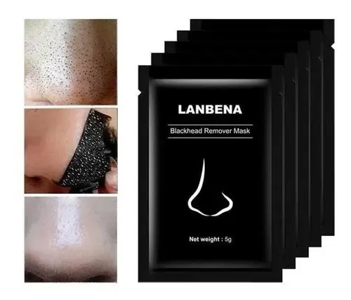 Mascarilla Lanbena Carbon Arcilla Puntos Negros Poros Acne10