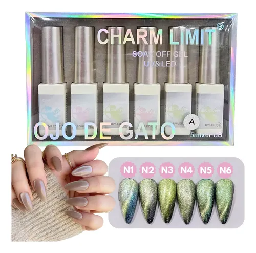 Esmalte Semipermanente Charm Limit Ojo De Gato Angel 5ml
