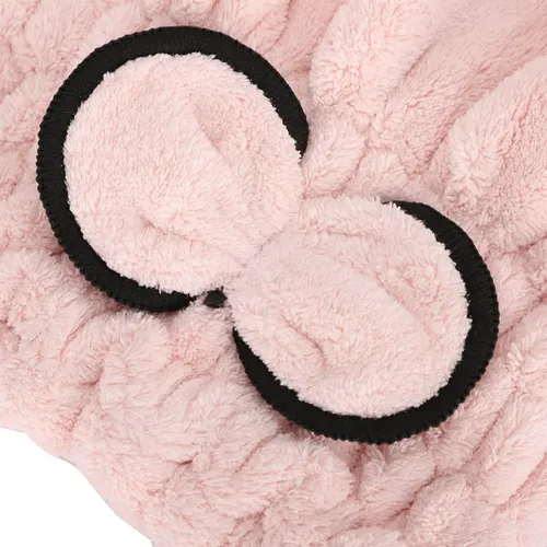 Gorro De Baño Con Decoración De Lazo Para Mujer, De Secado R
