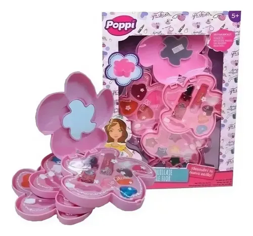 Poppi Set Maquillaje Flor Desplejable