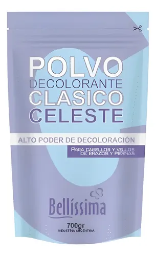 Polvo Decolorante Bellissima Clasico Celeste 700 G