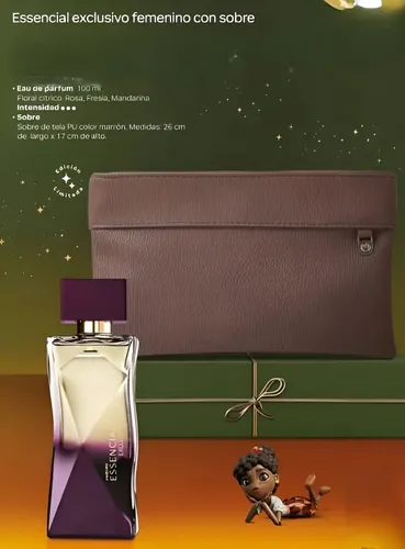 Natura Essencial Eau De Parfum Exclusivo Mujer 50ml+1 Sobre