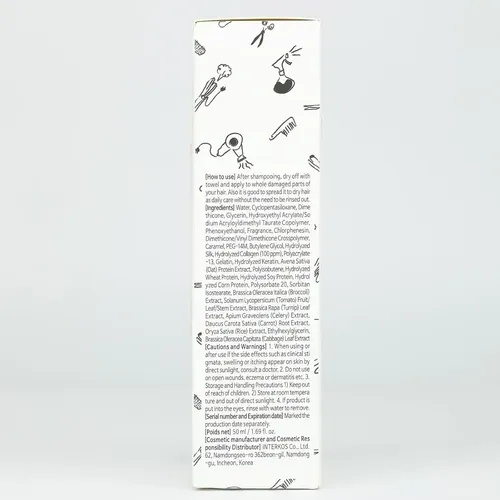 Elizavecca Cer-100 Crema De Colágeno Iones Para El Cabello