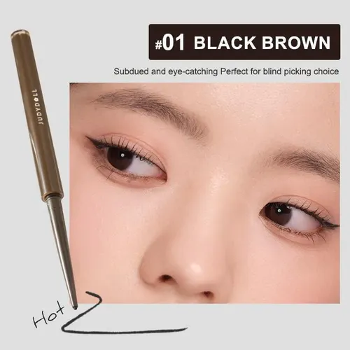 Delinear Ojos Judydoll Ultrafino 01 Brown Black Gel Pencil