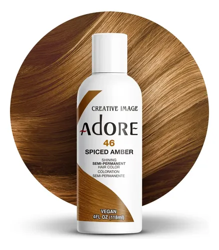 Tinte Para El Cabello Adore, Semipermanente, Ámbar Especiado