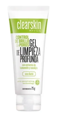 Gel De Limpieza Facial Profunda Avon Clearskin Momento De Aplicación Día/noche Tipo De Piel Normal A Mixta