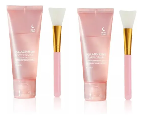 Para Mascarilla Facial Hidratante De Colágeno – 2 Piezas
