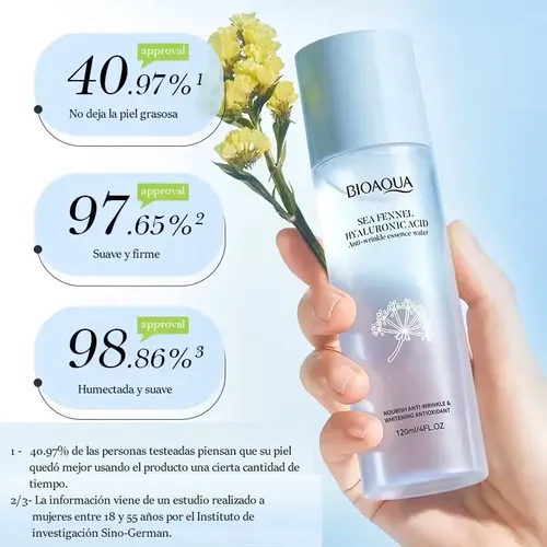Tónico Hinojo Marino Ácido Hialurónico Reparador Bioaqua