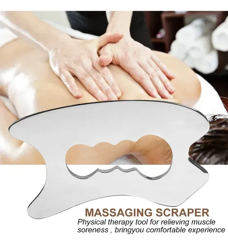 Herramienta De Raspado Y Masaje Gua Sha Tools De Acero Inoxi