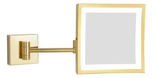 Espejo De Maquillaje Dowry Montado En Pared Con Luz Led Y Au