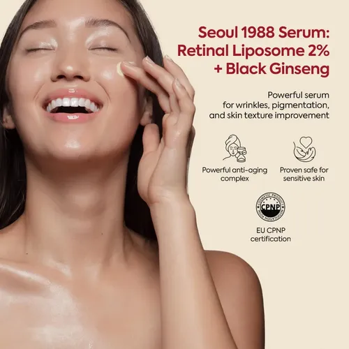 Serum Facial Retinal Liposomas 30ml Seoul 1988 Todo Tipo De Piel Día/noche