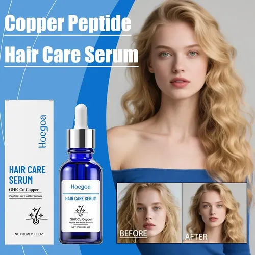 Sérum Para El Crecimiento Del Cabello Con Péptidos De Cobre