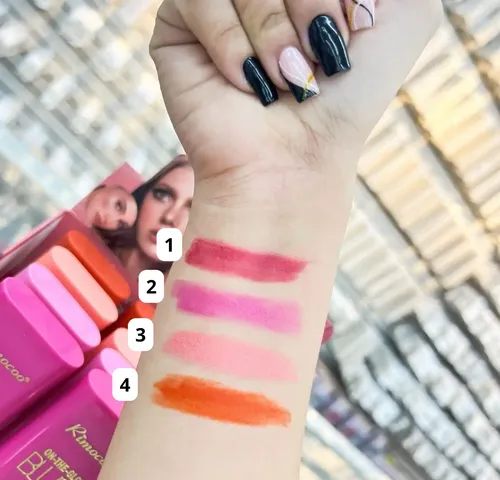 Rubor En Barra ( Sombra Y Labial) Cremoso – Rimocoo