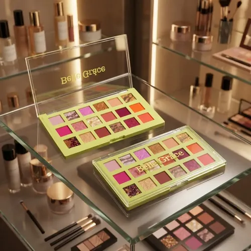 Paleta Sombras Ojos Brillante Mate 18 Tonos Veoquiero