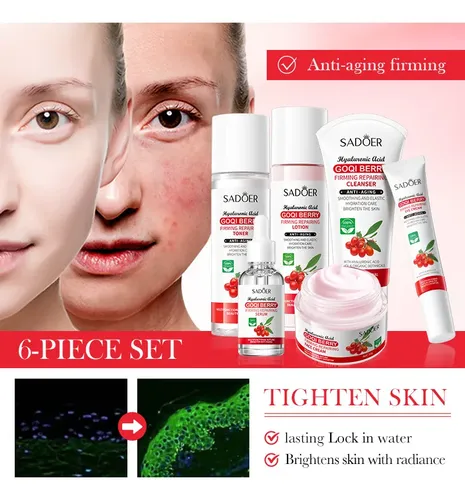 Set De Cuidados Faciales Sadoer Goji Berry T