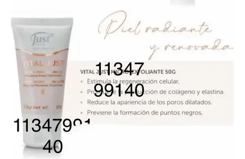 Crema Micro-exfoliante 50g Vital Just