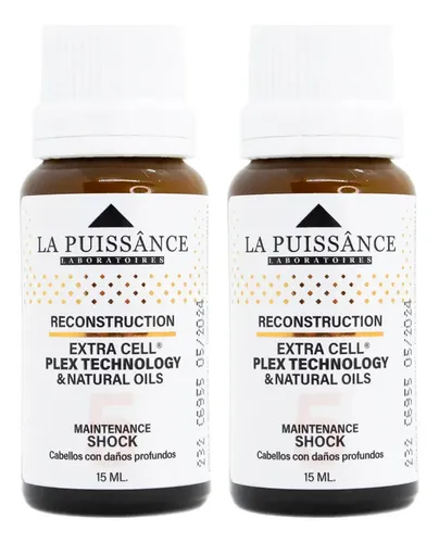 La Puissance Extra Cell Plex Kit 2 Shock Paso 5 Ampolla Pelo